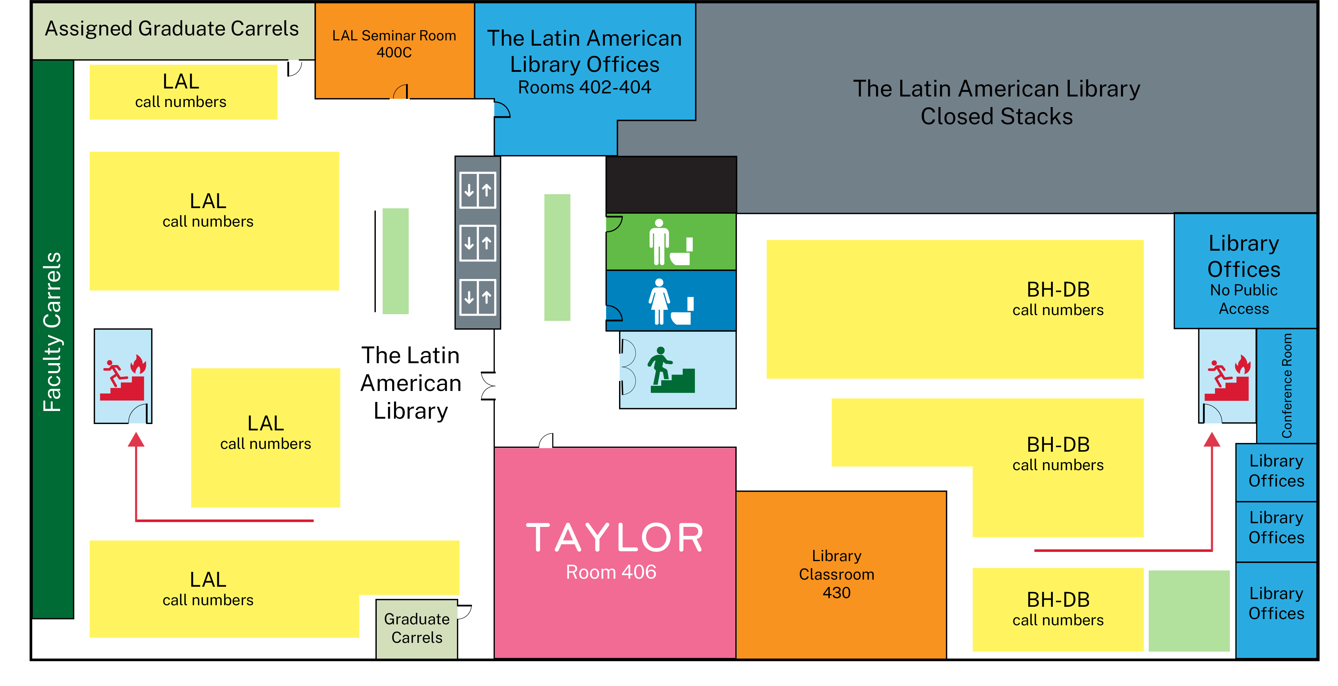 Floor Maps TU Libraries